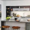 Pino Klassische Inselküche Achatgrau